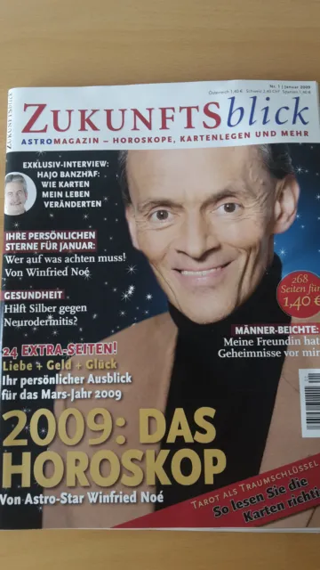 Zukunftsblick 1/2009 Astromagazin Horoskop Astrologie Kartenlegen Esoterik Tarot