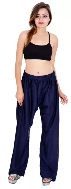 Indien 100% Coton Femme Pantalon Pyjama Harem Baggy Pantalon Coupe Ample...