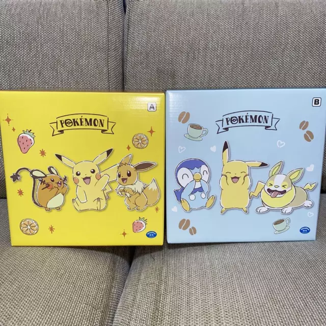 Pokemon Cafe Schale Set Mit 2, Limitierte Auflage, Aus Japan