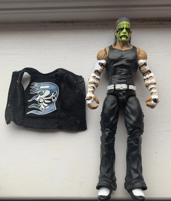 WWE Jeff Hardy Wrestling Figure-Elite Entrance Greats Series-Mattel-Exc Conditio