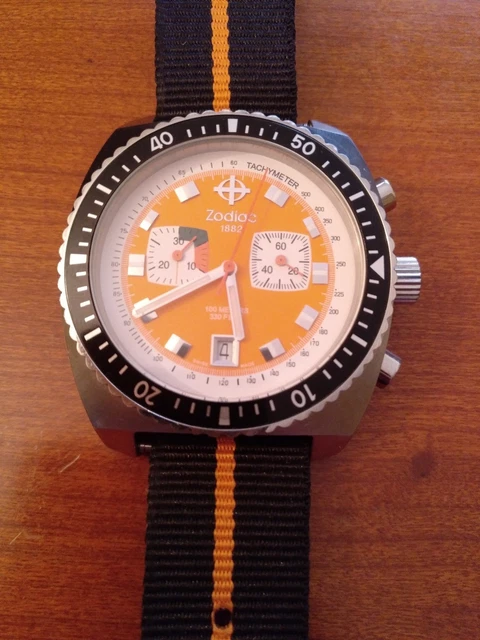 Reloj Zodiac 1882 Precio RELOJ ZODIAC SEA Dragon Naranja Zo2209
