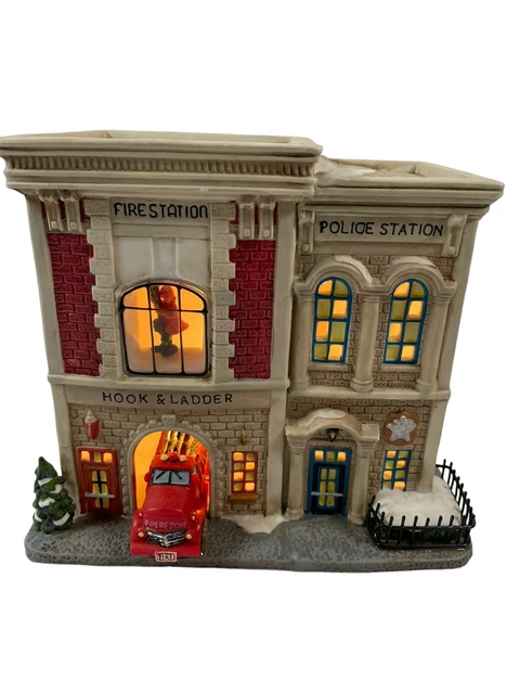 Lighted collectible christmas villages