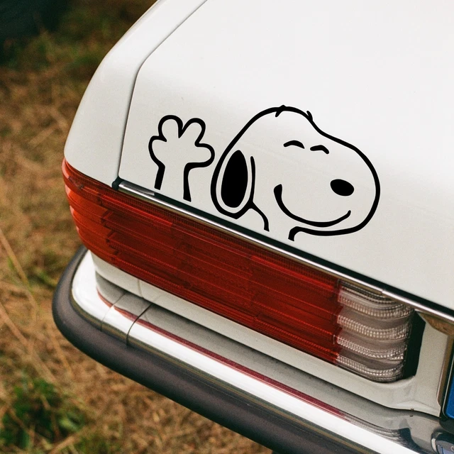 AUTO AUFKLEBER &SNOOPY Winkt" Peanuts Sticker Fun Jdm Tuning 0138 EUR