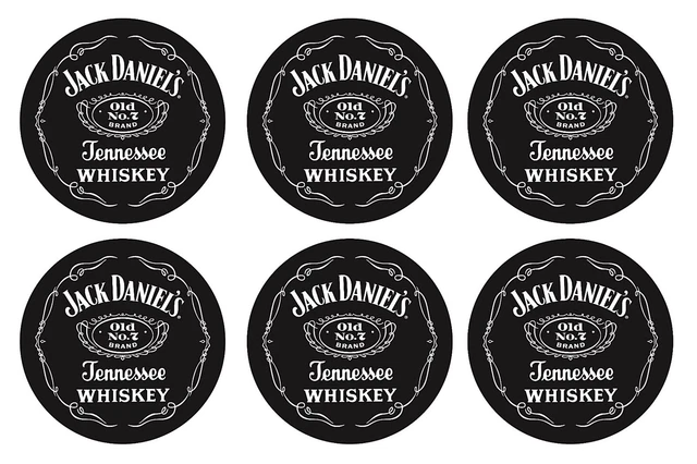 Edible jack daniels label