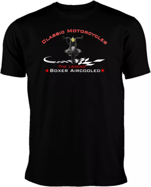 Classic Motorbike BMW  Boxer Twin T-Shirt  Oldtimer