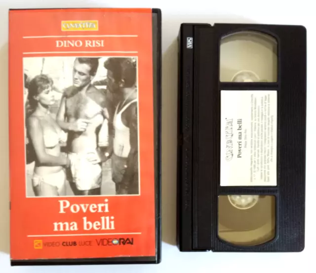 Vhs Film Ita Commedia Poveri Ma Belli Dino Risi Maurizio Arena Cinecitta' (V198)