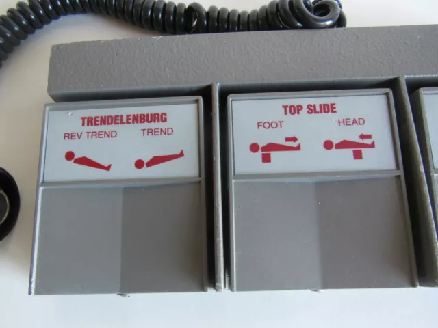 Trendelenburg 3500 Foot Pedal 9-020-07 Top Slide Foot Head Elevation Up Down 2