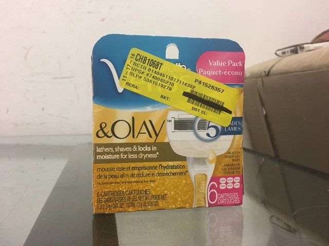 Recargas de afeitar Gillette Venus y Olay para mujer 6 unidades