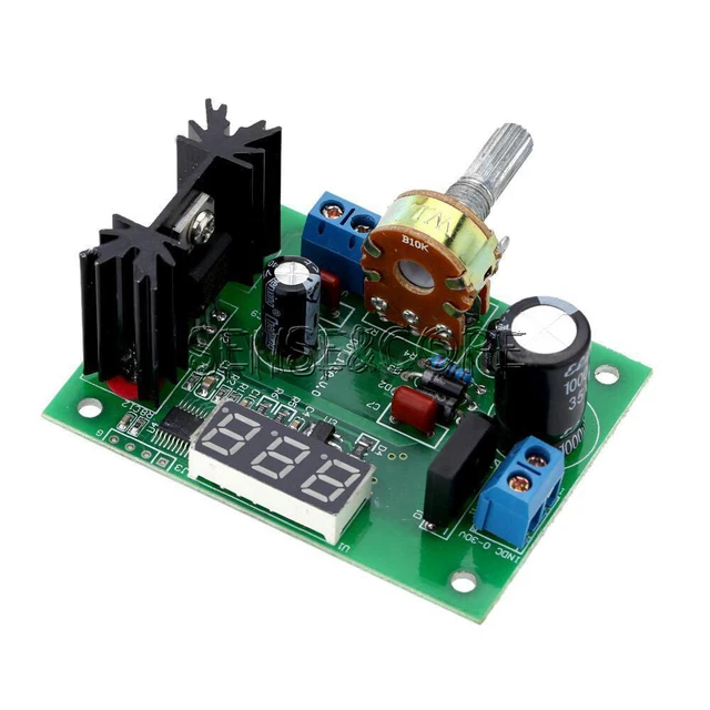 AC/DC LM317 BUCK Step-down Voltage Regulator Power Supply Module LED ...