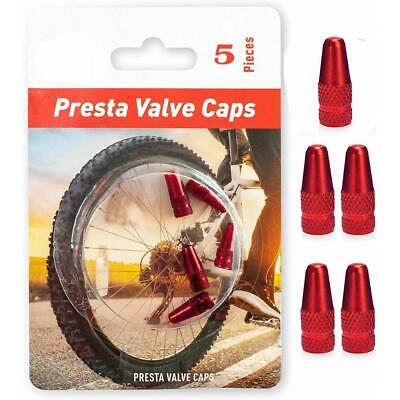 50pcs Rosso Moto Bici e Biciclette Camion Beito Colorati in plastica valvola della Gomma Antipolvere Tappi per Auto 