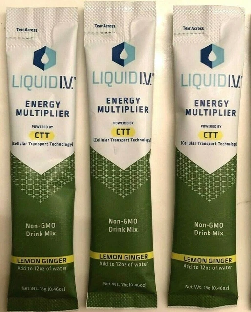 LIQUID I.V. IV Hydration Multiplier Powder Instant Drink Mix 3 Pack