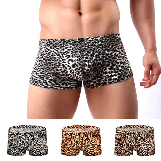 Hommes Boxer Slip sous - Vêtements Respirant Renflement Confortable Fitness Bas