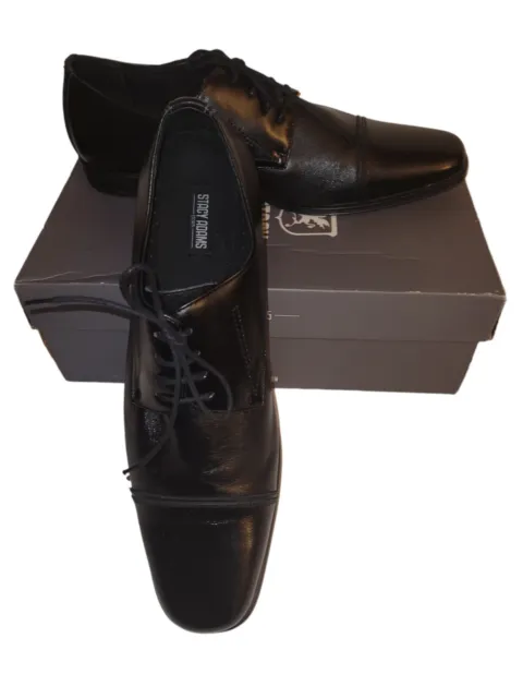 STACY ADAMS MONTGOMERY Oxfords Dress Shoes Men's 13 M Black Lace Up ...