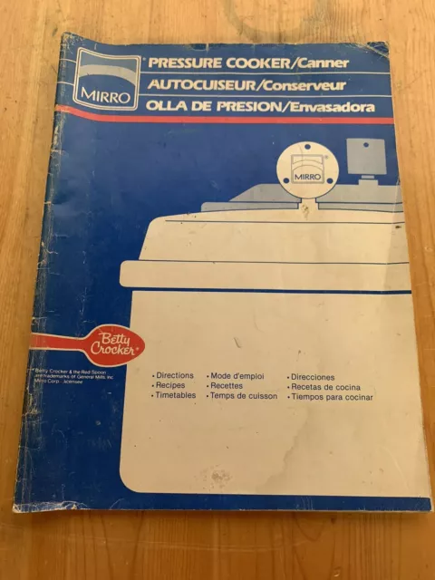 MIRRO PRESSURE COOKER Canner 22 Qt. MIR 92122AM 201.06