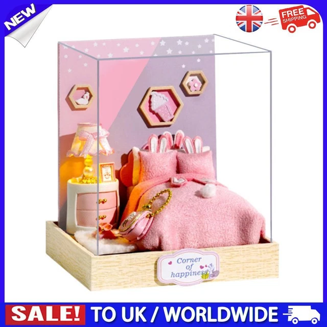 NEW DIY DOLL House Exquisite House Building Model Kits Puzzle Toy with