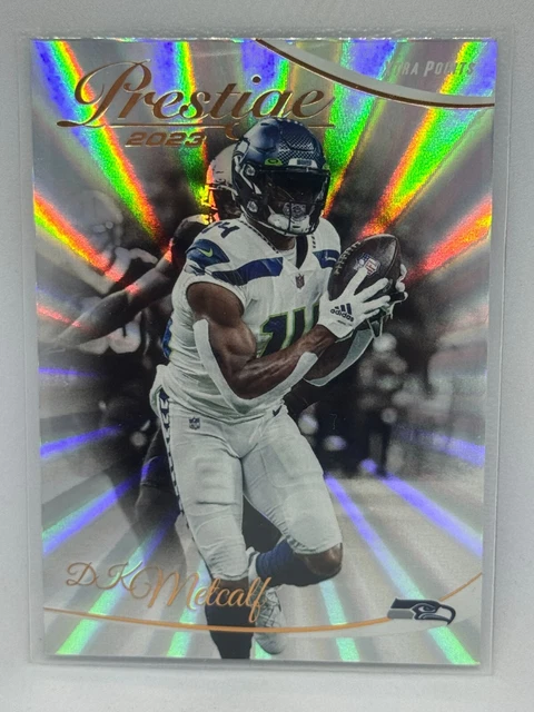 DK Metcalf Xtra Points Sunburst 2023 Panini Prestige Football No. 265