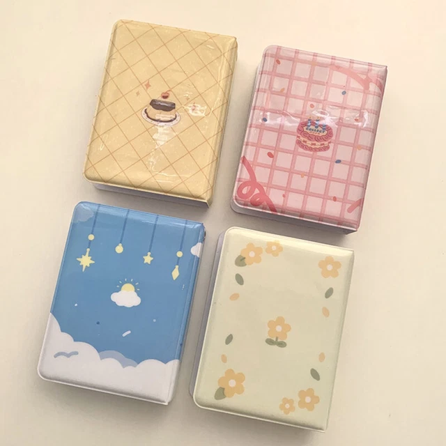 Álbum de fotos de 3 pulgadas ídolo libro de almacenamiento de imágenes INS mini lindo dibujo animado coleccionable B_uk