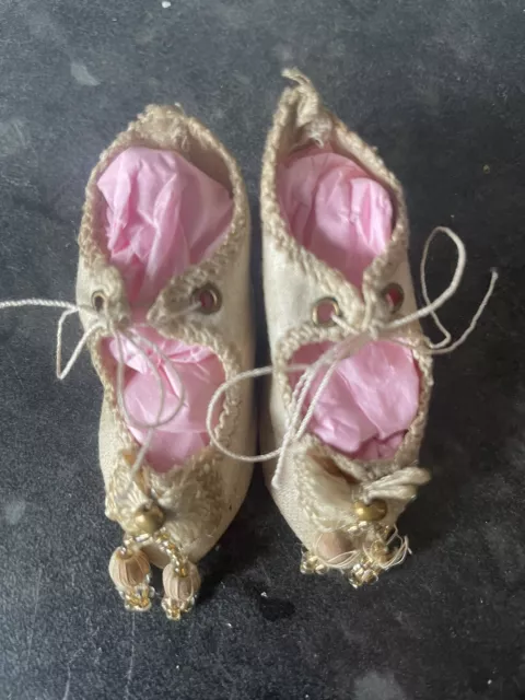 Antique French Dolls Shoes