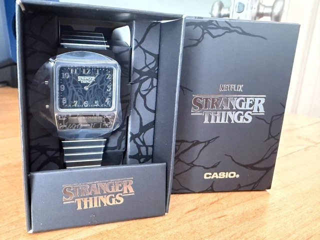CASIO VINTAGE G-SHOCK x Stranger Things Collaboration AQ800EST-1A Brand ...