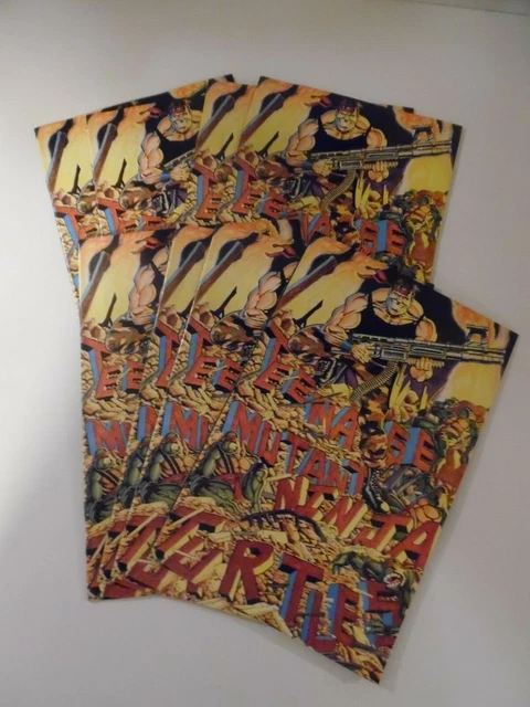 Teenage Mutant Ninja Turtles Comic Book #34 Mirage 1990 - lot of 8 comics