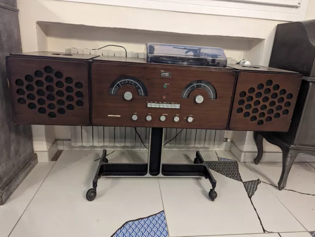 BRIONVEGA 126 RR   FO St. anni '60 radio giradischi vintage