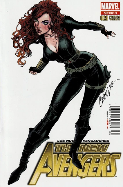 MARVEL Mexico BLACK WIDOW #6 J. Scott Campbell Variant