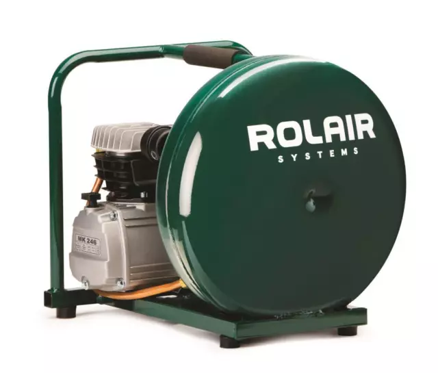 Rolair 2 Hp (115V) 4.1 Cfm@90Psi 4.5 Gall Vertical Pancake Compressor