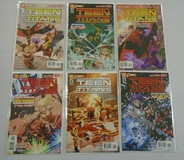Teen Titans 4th series NEW 52 lot:#1-12 8.0 VF (2011-12)