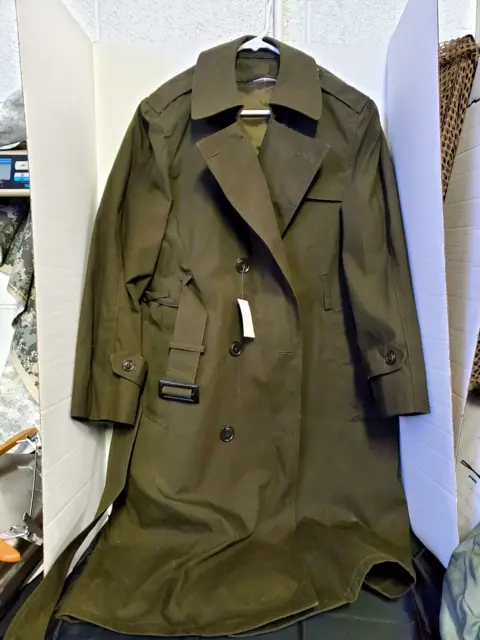Coat, all weather, service uniform  heritage green 564 army green  (AGSU) SZ 44S