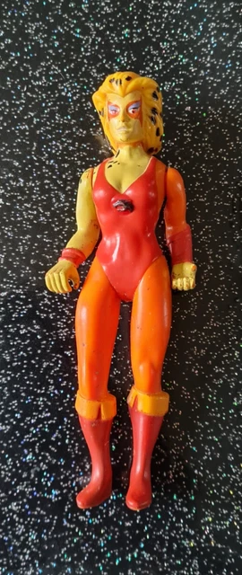 Figurine LJN Cheetara Cosmocats 1985 - Thundercats Vintage - Sans Boîte