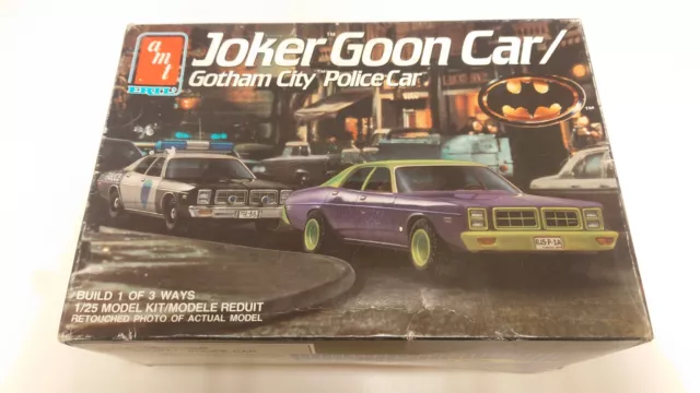 Amt 1978 Dodge Monaco Batman/Joker 3In1 - 1/25 Massstab Modellsatz Sammlung Set