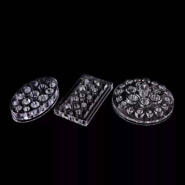 1pc Transparent Acrylic Tattoo Permanent Makeup Pigment Ink Cup Holder StandD-R9