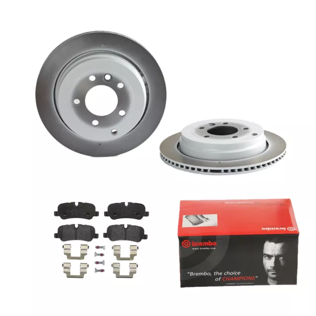 BREMBO BREMSSCHEIBEN Ø325mm + BREMSBELÄGE HINTEN FÜR LAND ROVER DISCOVERY 3 L319