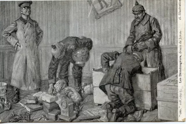 Ww1 // Cpa / Military War // Les Demageurs By Jonas