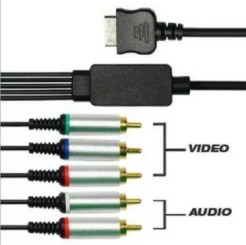 Cable Componentes Av Para Consola Sony Psp Go Video Y Audio Conexion Tv 2