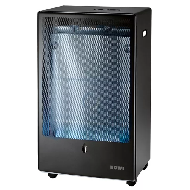 Rowi Blue Flame HGO 4200/2 BF Pro - Gasofen 4200W Gasheizung Heizgerät Gasheizer