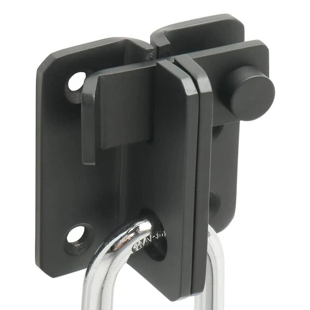 Verrou à boulon de porte en acier inoxydable facile à installer pour garde-rob