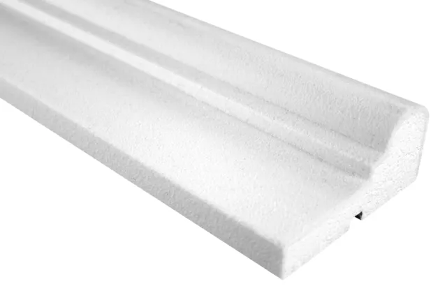 2 metros perfil de fachada pared estuco casa resistente a golpes 130x60mm MC117 2 metros perfil de fachada pared estuco casa resistente a golpes 130x60mm MC117