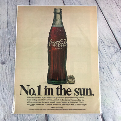 VINTAGE 1973 COCA-COLA COKE Soda Genuine Magazine Advertisement Print ...