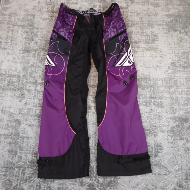 Fly Racing Pants Kinetic Women's 5/6 Boot Cut MotoCross Racing Adjustable Waist