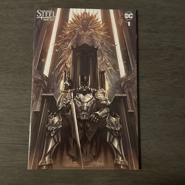 Dark Knights Of Steel #1 Kael Ngu Minimal TD Variant Cover DC Devil Dog Comics