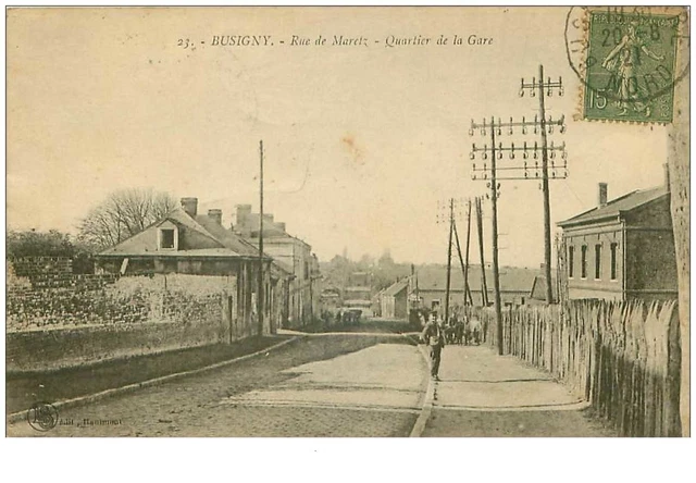 59.BUSIGNY.n°31002.RUE DE MARETZ.QUARTIER DE LA GARE