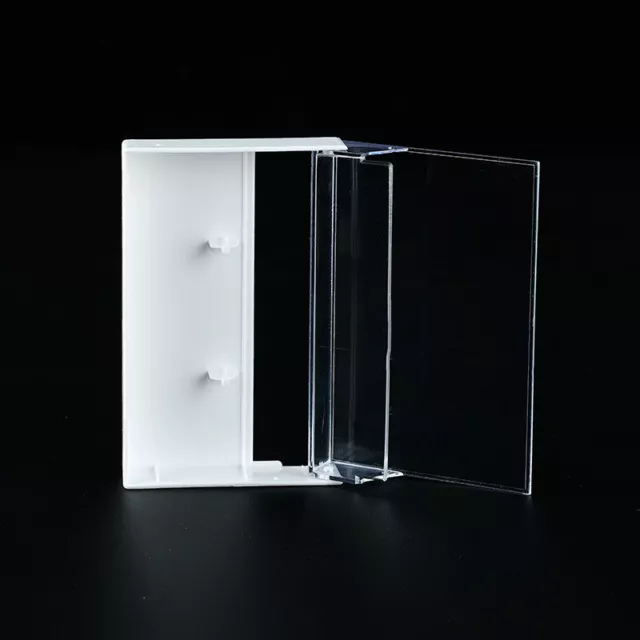 Practical Recording Blank Cassette Case Box Transparent Plastic Packaging Bo LEI