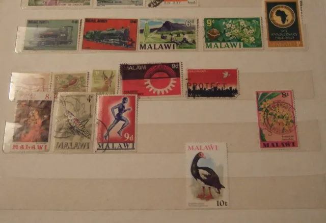 Malawi - Vintage USED STAMPS