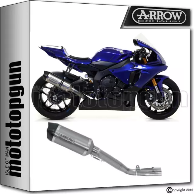 Arrow Kit Pot D'echappement Race-Tech Titane Racing Yamaha Yzf R1 2017 17