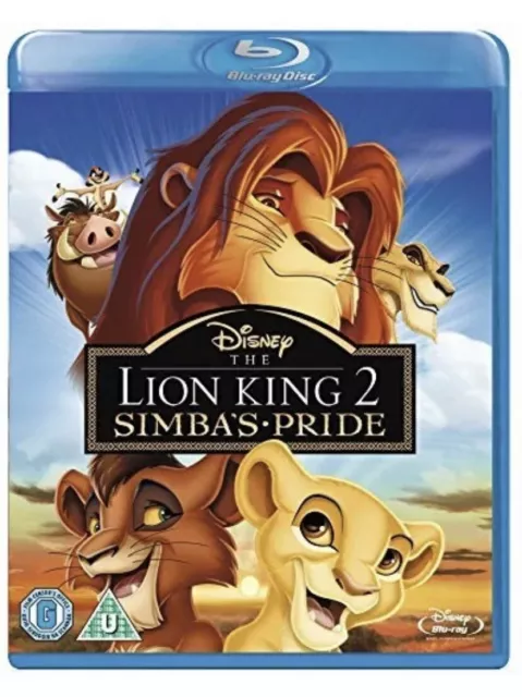 The Lion King 2: Simba’s Pride - Disney Blu-Ray (2014) U.k Region Free ⭐️VGC⭐️