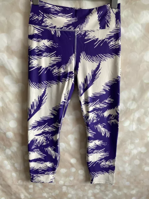 Fabletics HIgh Waisted Pureluxe Crossover Leggings Strawberry sz XL