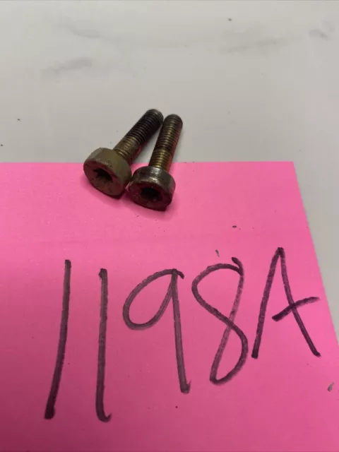 Stihl TS400 Saw AV Side Arm Screws Bolts (2) OEM Original 90223711020
