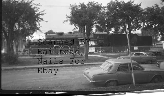 Lot of 7 1940s 50s Original Vintage Railroad Photo Negatives CB&Q