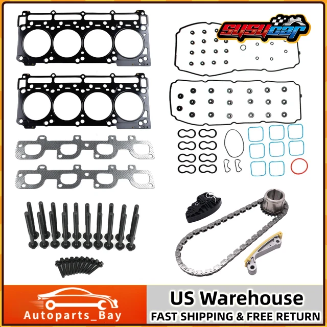 thumbnail image 2 of Timing Cover Gasket Set For 2003-2012 Chrysler Dodge Jeep Ram 5.7L & 6.1L OHV – Performance Part (PP-9145237315) 2 of 3
